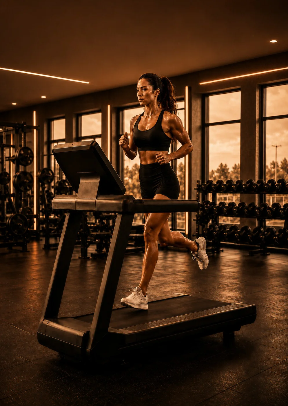 Cardio training at Aim Fitness